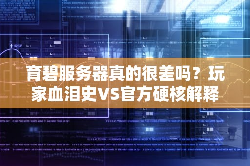 育碧服务器真的很差吗？玩家血泪史VS官方硬核解释，真相来了！