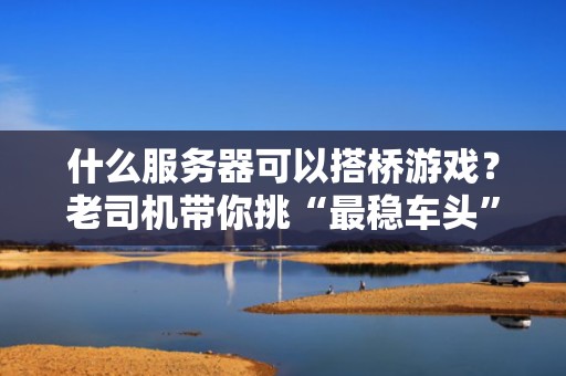 什么服务器可以搭桥游戏？老司机带你挑“最稳车头”！