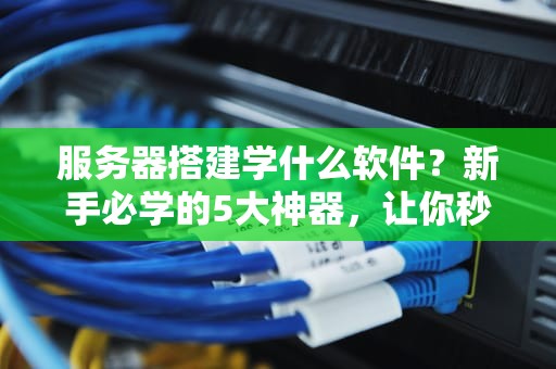 服务器搭建学什么软件？新手必学的5大神器，让你秒变运维大佬！