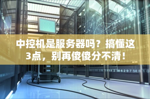 中控机是服务器吗？搞懂这3点，别再傻傻分不清！