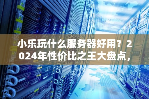 小乐玩什么服务器好用？2024年性价比之王大盘点，小白秒变老司机！