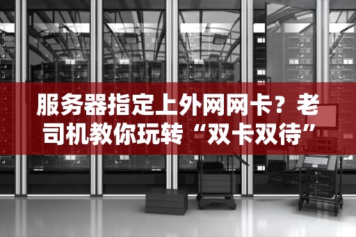 服务器指定上外网网卡？老司机教你玩转“双卡双待”的硬核操作！