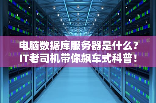 电脑数据库服务器是什么？IT老司机带你飙车式科普！