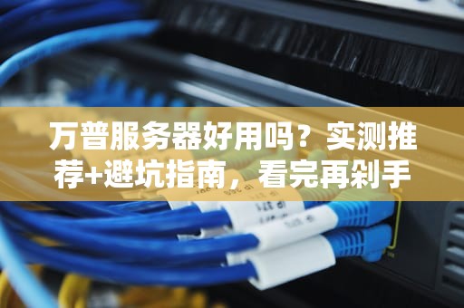 万普服务器好用吗？实测推荐+避坑指南，看完再剁手！