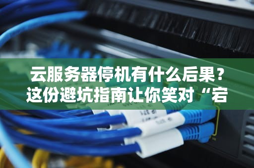 云服务器停机有什么后果？这份避坑指南让你笑对“宕机”危机！