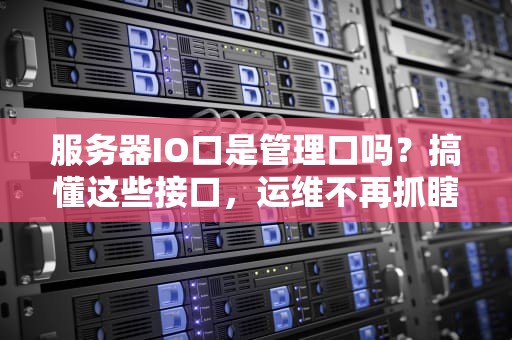 服务器IO口是管理口吗？搞懂这些接口，运维不再抓瞎！