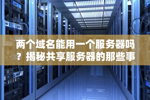 两个域名能用一个服务器吗？揭秘共享服务器的那些事儿！