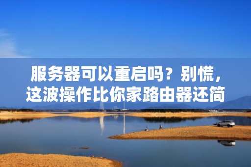 服务器可以重启吗？别慌，这波操作比你家路由器还简单！