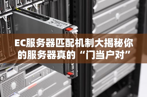 EC服务器匹配机制大揭秘你的服务器真的“门当户对”吗？