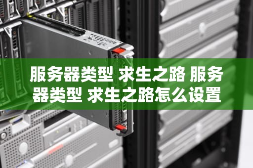 服务器类型 求生之路 服务器类型 求生之路怎么设置