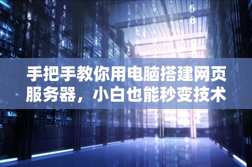 手把手教你用电脑搭建网页服务器，小白也能秒变技术大神！