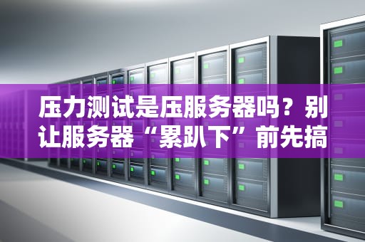 压力测试是压服务器吗？别让服务器“累趴下”前先搞懂这些！