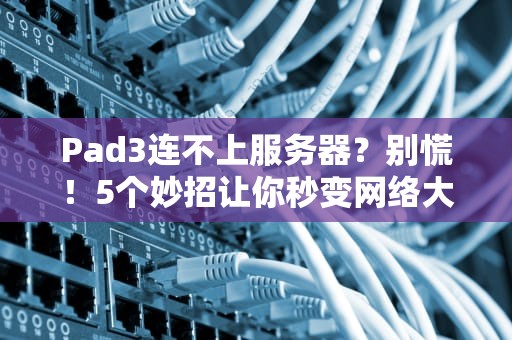 Pad3连不上服务器？别慌！5个妙招让你秒变网络大神！