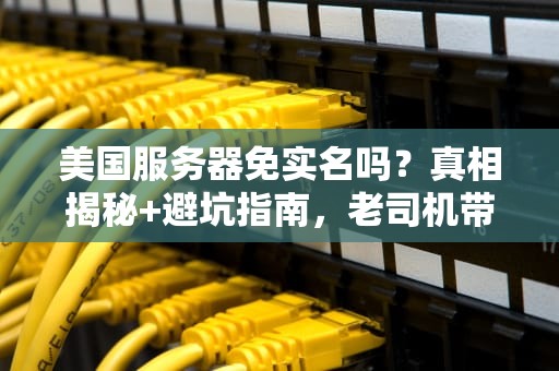 美国服务器免实名吗？真相揭秘+避坑指南，老司机带你飙车！