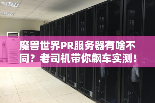 魔兽世界PR服务器有啥不同？老司机带你飙车实测！