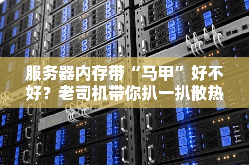 服务器内存带“马甲”好不好？老司机带你扒一扒散热马甲的真相！