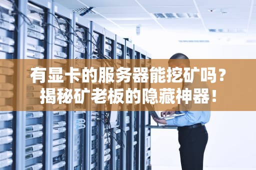 有显卡的服务器能挖矿吗？揭秘矿老板的隐藏神器！