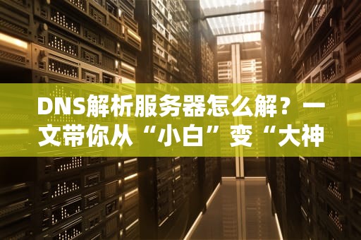 DNS解析服务器怎么解？一文带你从“小白”变“大神”！