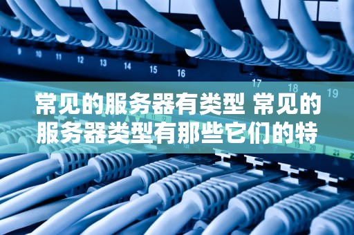 常见的服务器有类型 常见的服务器类型有那些它们的特点有哪些