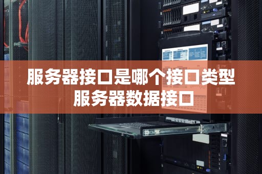 服务器接口是哪个接口类型 服务器数据接口