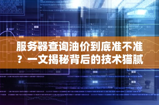 服务器查询油价到底准不准？一文揭秘背后的技术猫腻！
