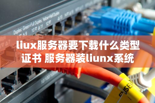 liux服务器要下载什么类型证书 服务器装liunx系统