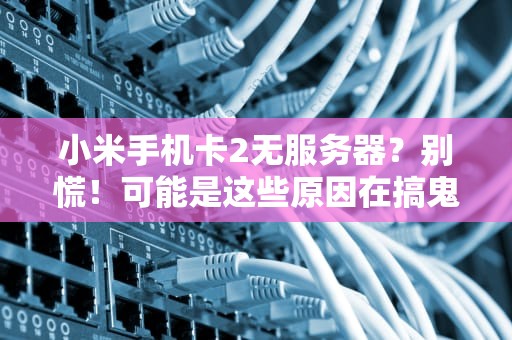小米手机卡2无服务器？别慌！可能是这些原因在搞鬼！