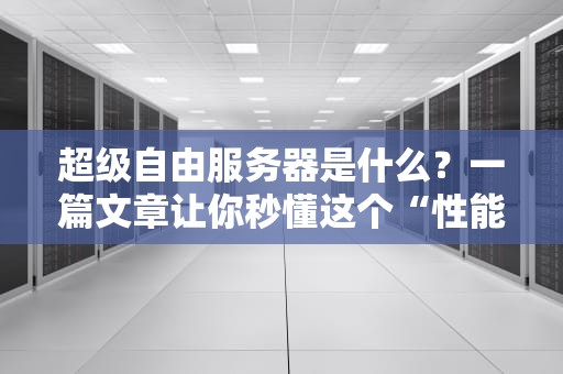 超级自由服务器是什么？一篇文章让你秒懂这个“性能怪兽”的奥妙！