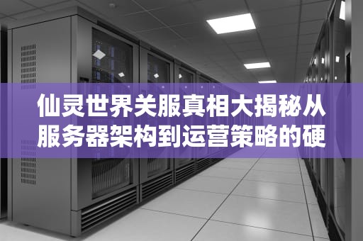 仙灵世界关服真相大揭秘从服务器架构到运营策略的硬核分析