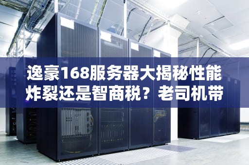 逸豪168服务器大揭秘性能炸裂还是智商税？老司机带你飙车实测！