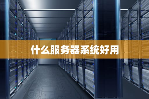 什么服务器系统好用