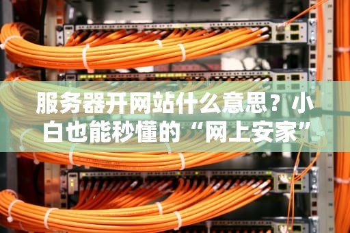 服务器开网站什么意思？小白也能秒懂的“网上安家”指南！