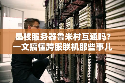 晶核服务器鲁米村互通吗？一文搞懂跨服联机那些事儿！