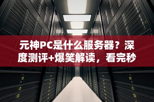 元神PC是什么服务器？深度测评+爆笑解读，看完秒懂！