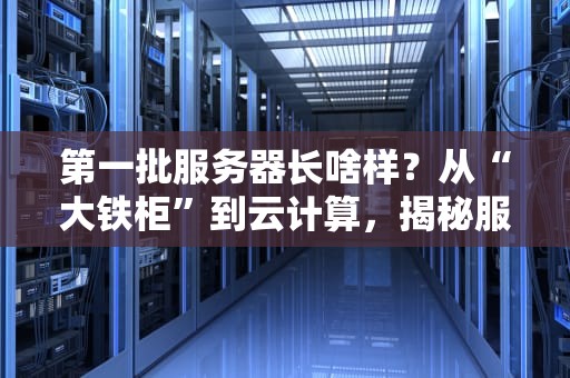 第一批服务器长啥样？从“大铁柜”到云计算，揭秘服务器的搞笑进化史！