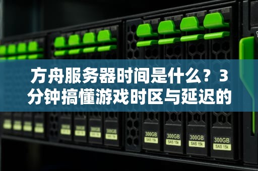 方舟服务器时间是什么？3分钟搞懂游戏时区与延迟的奥秘！