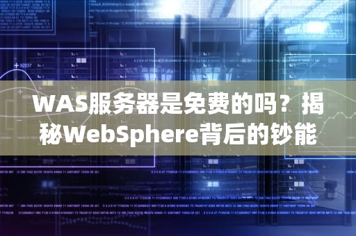 WAS服务器是免费的吗？揭秘WebSphere背后的钞能力真相！