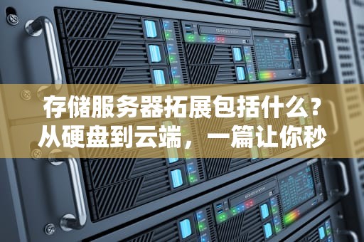 存储服务器拓展包括什么？从硬盘到云端，一篇让你秒懂的指南