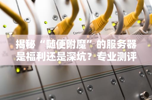 揭秘“随便附魔”的服务器是福利还是深坑？专业测评带你避雷！