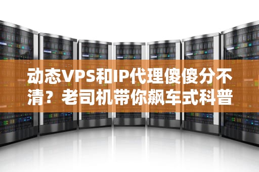 动态VPS和IP代理傻傻分不清？老司机带你飙车式科普！
