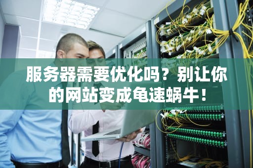服务器需要优化吗？别让你的网站变成龟速蜗牛！