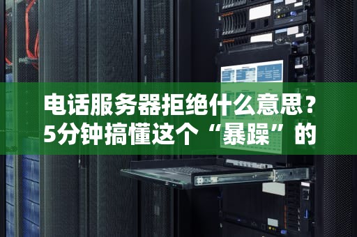 电话服务器拒绝什么意思？5分钟搞懂这个“暴躁”的服务器行为！
