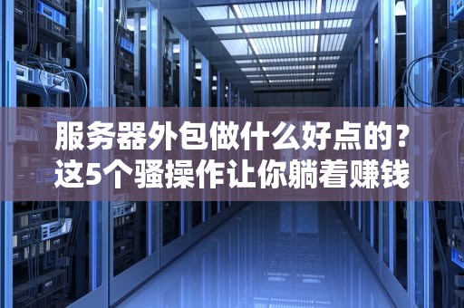 服务器外包做什么好点的？这5个骚操作让你躺着赚钱！