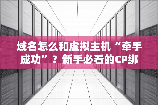 域名怎么和虚拟主机“牵手成功”？新手必看的CP绑定指南！