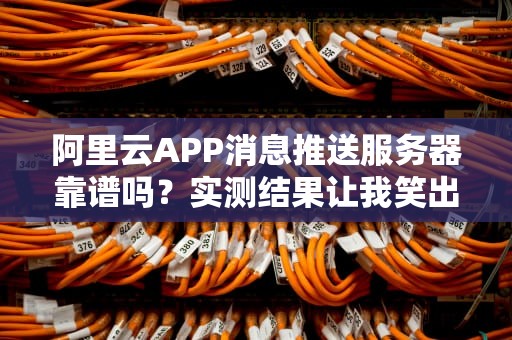 阿里云APP消息推送服务器靠谱吗？实测结果让我笑出猪叫！