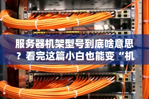服务器机架型号到底啥意思？看完这篇小白也能变“机架懂王”！