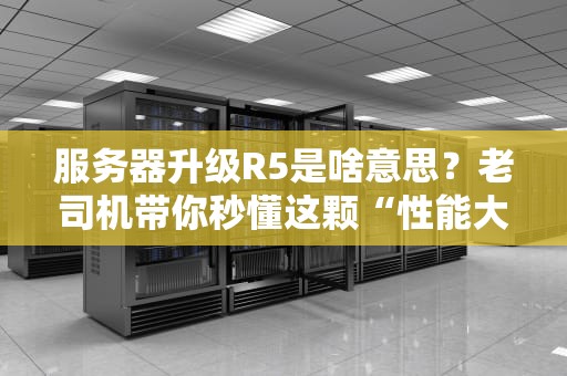 服务器升级R5是啥意思？老司机带你秒懂这颗“性能大心脏”！