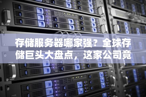 存储服务器哪家强？全球存储巨头大盘点，这家公司竟然独占鳌头！