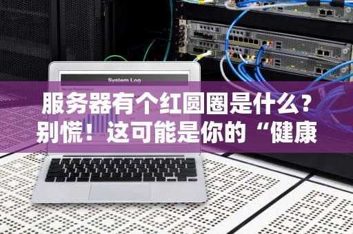 服务器有个红圆圈是什么？别慌！这可能是你的“健康警告灯”在闪！
