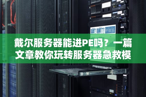 戴尔服务器能进PE吗？一篇文章教你玩转服务器急救模式！